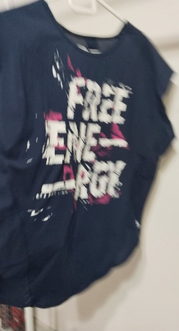 Kız Çocuk Lacivert Baskılı Tişört - Görsel 4