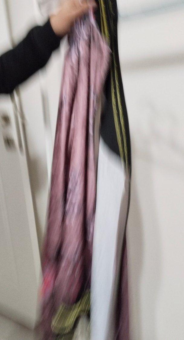 Pembe Gri Çiçek Desenli Uzun Bohem Kadın Kimono - Görsel 5