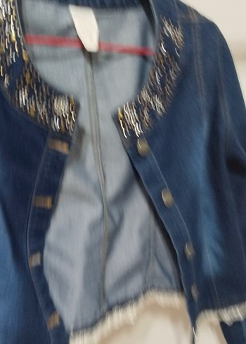 Mavi Kadın Düğmeli Denim Ceket - Görsel 7