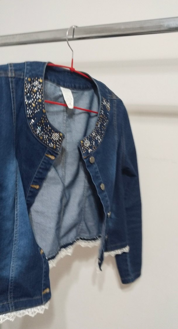 Mavi Kadın Düğmeli Denim Ceket - Görsel 3