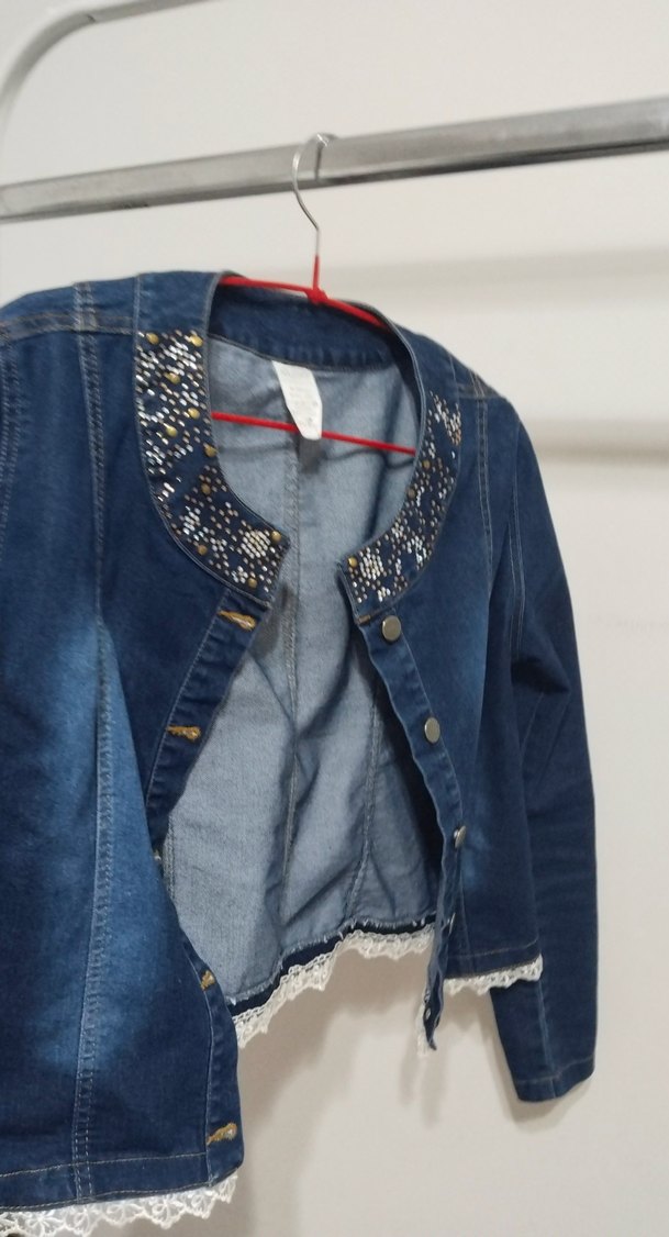 Mavi Kadın Düğmeli Denim Ceket - Görsel 2