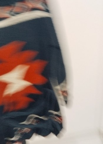 Bohem Çok Renkli Desenli Kadın Hırka - Görsel 7