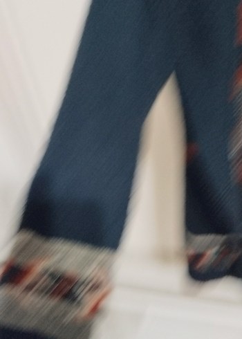 Bohem Çok Renkli Desenli Kadın Hırka - Görsel 3