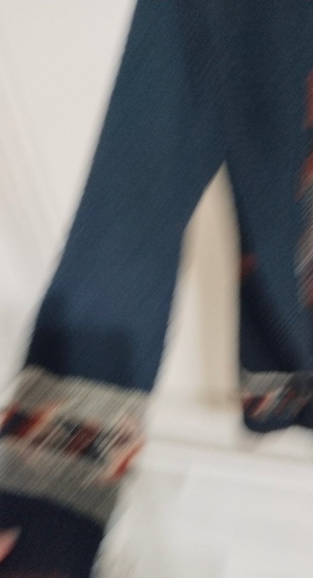 Bohem Çok Renkli Desenli Kadın Hırka - Görsel 3