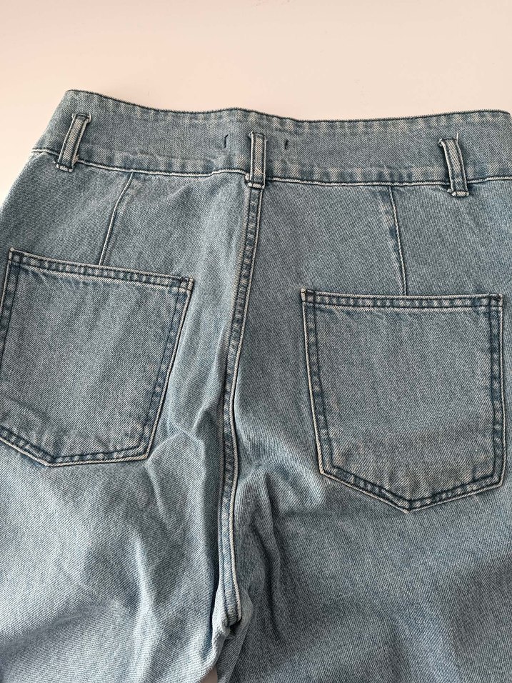 Kadın Yırtık Detaylı Boyfriend Pantolon - Görsel 3