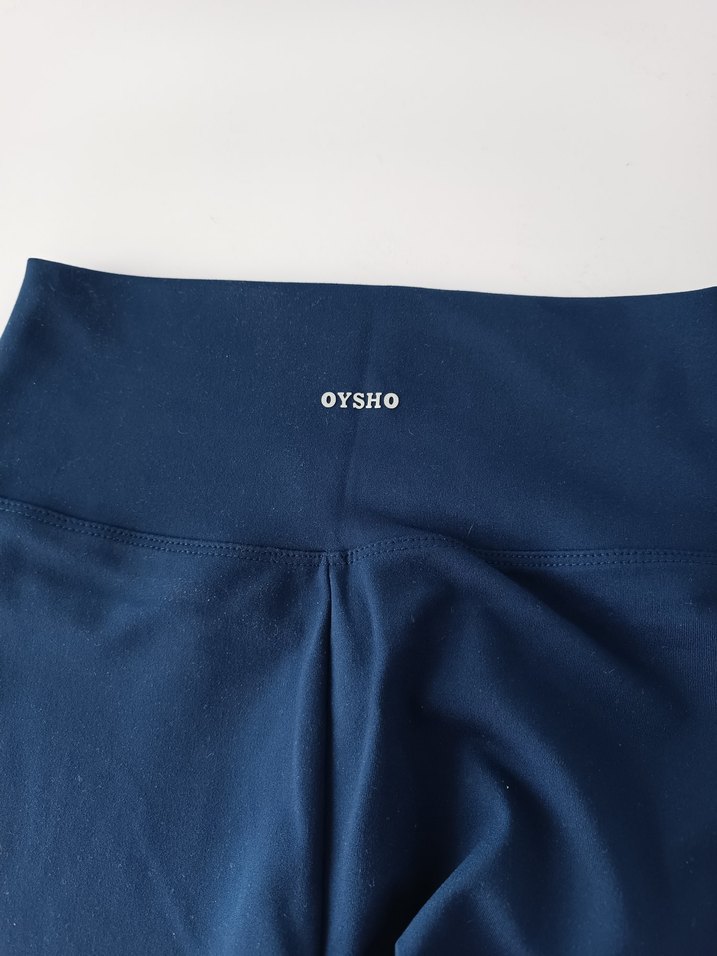 Lacivert Spor Kadın Tayt Oysho - Görsel 5