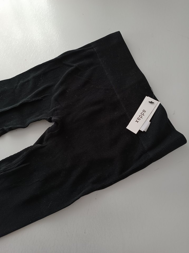Siyah Kadın Midi Tayt - Görsel 2