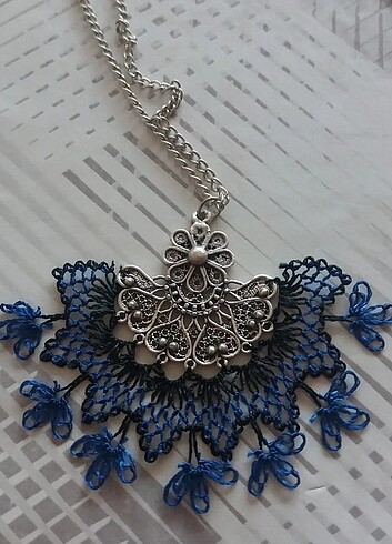 İğne Oyası Kolye