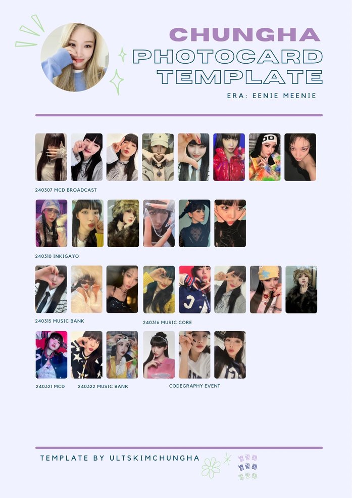 Chungha Fotokart - Görsel 4