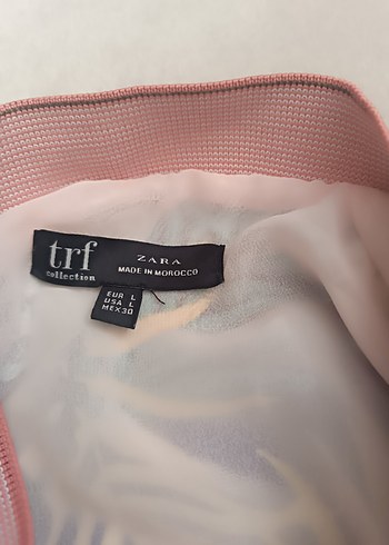 Zara Renkli Desenli Kadın Bomber Ceket