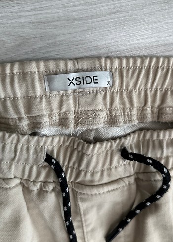 Bej Rahat Kesim Keten Erkek Pantolon - Görsel 2