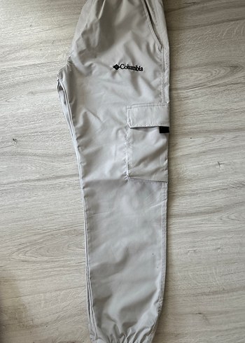 Gri  belden lastikli Rahat spor Pantolonn - Görsel 2