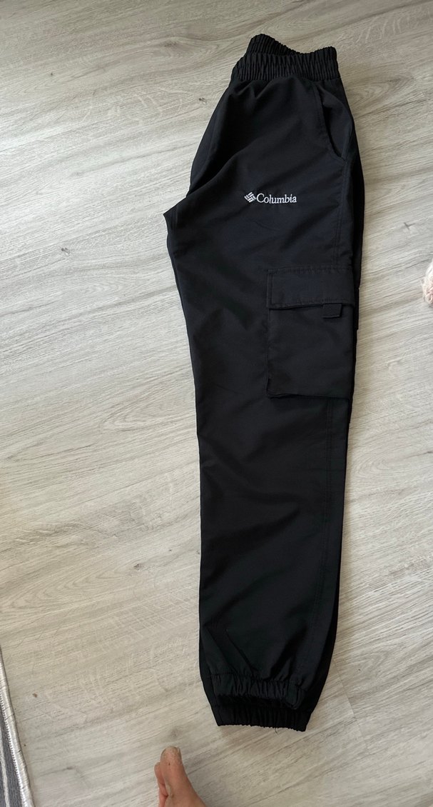 Columbia Siyah belden lastikli  Outdoor Erkek Eşofman - Görsel 2