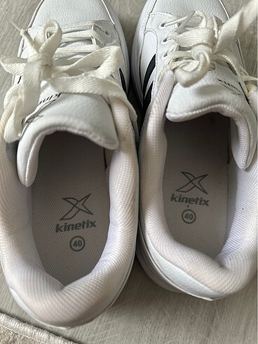 40 Beden beyaz Renk Kinetix unisex spor ayakkabı