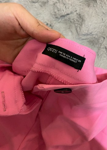 pembe Palazzo pantolon - Görsel 2