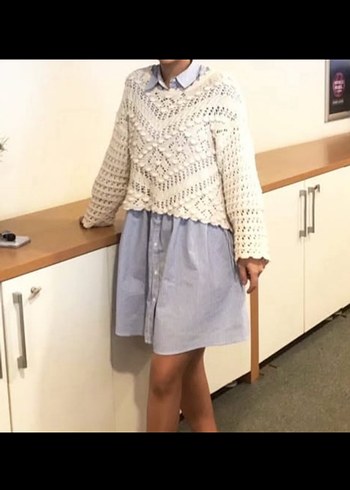 Gömlek elbise - Görsel 3