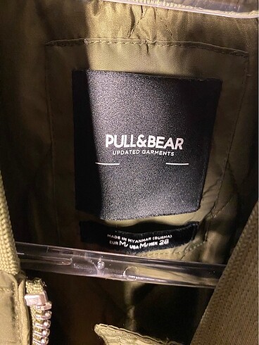 m Beden haki Renk Pull&Bear Bomber Ceket