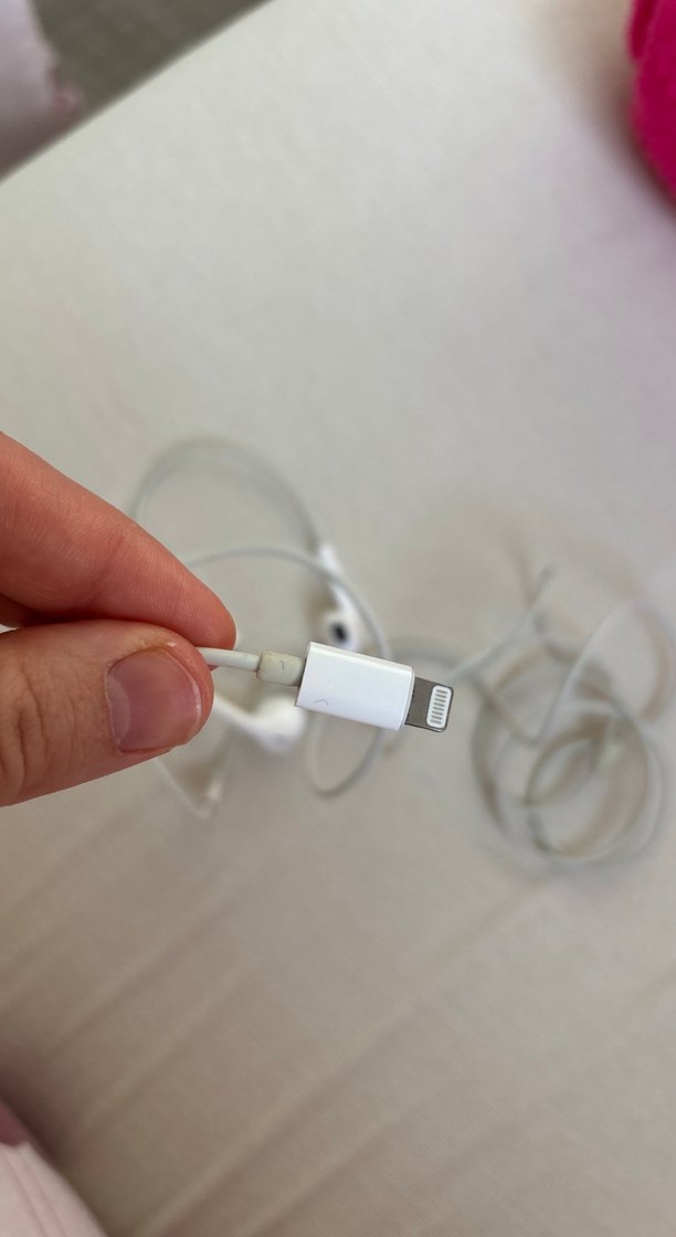 Beyaz Kablolu Apple Kulaklık orijinal - Görsel 3