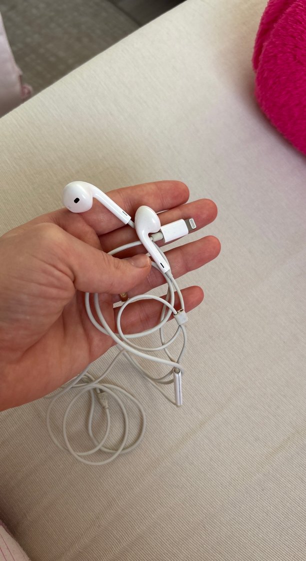 Beyaz Kablolu Apple Kulaklık orijinal - Görsel 4