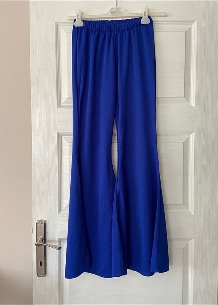 Lacivert pantolon - Görsel 2