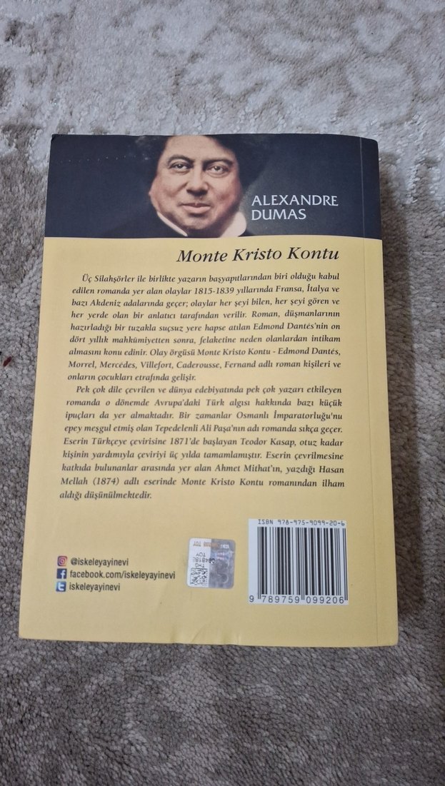 Monte Kristo Kontu - Alexandre Dumas - Görsel 2