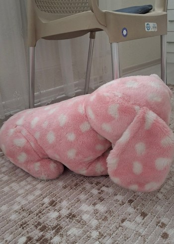 Pembe Peluş Köpek Oyuncak - Görsel 5