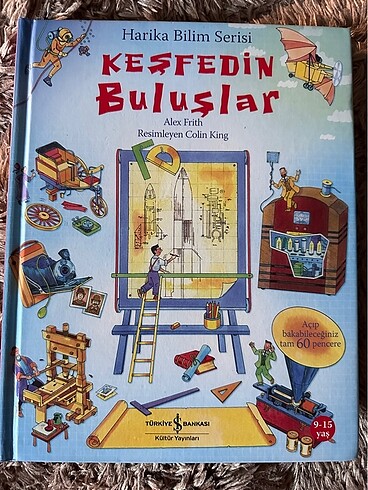 Keşfedin buluşlar harika bilim serisi ciltli kitap