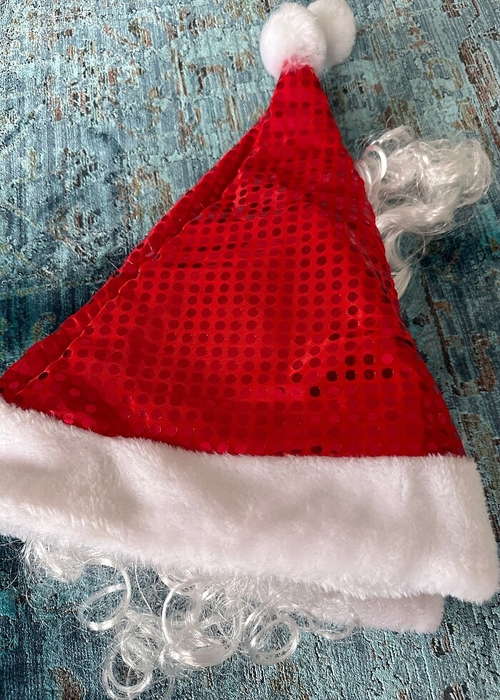 İki adet noel baba beresi - Görsel 4