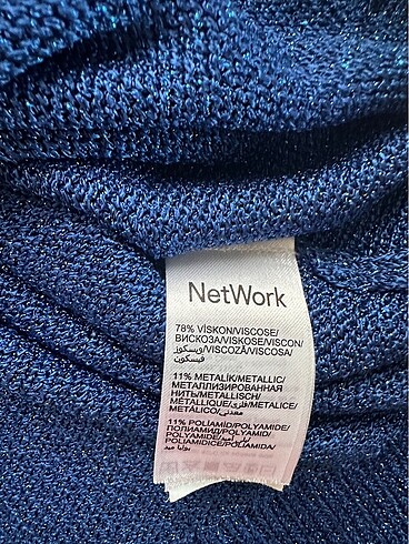 Network simli bluz - Görsel 5