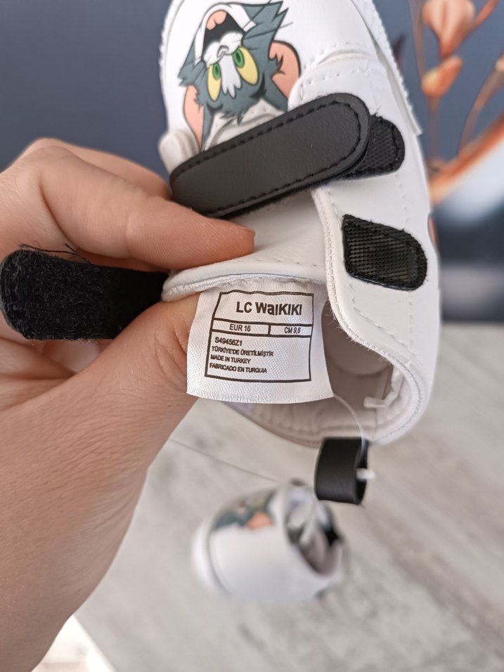 Erkek Bebek İlk Adım Ayakkabısı Tom ve Jerry - Görsel 3