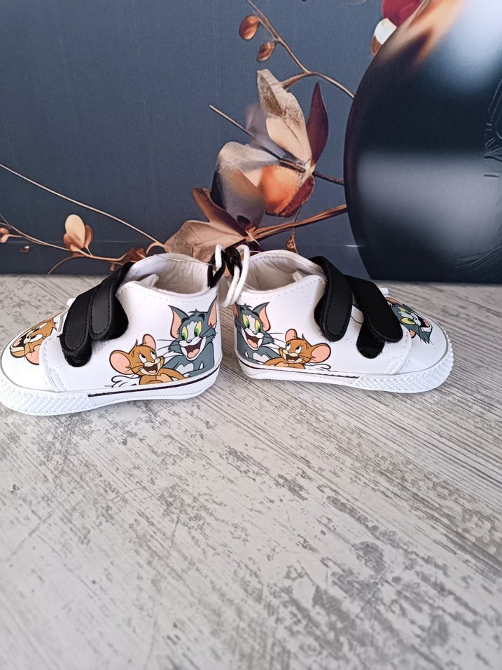 Erkek Bebek İlk Adım Ayakkabısı Tom ve Jerry - Görsel 2