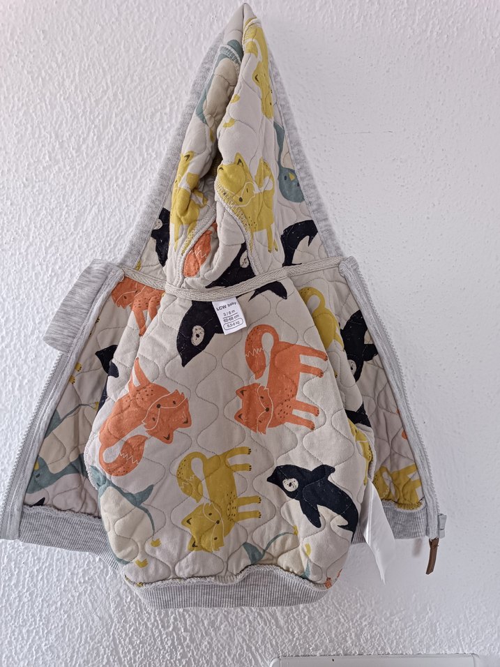 Gri Erkek bebek ceket lcw - Görsel 3