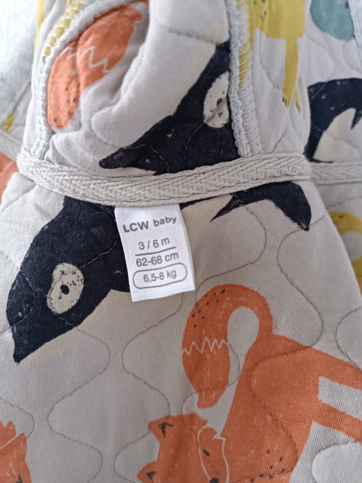 Gri Erkek bebek ceket lcw - Görsel 4