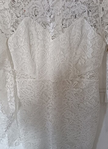 Dantelli nikah elbisesi - Görsel 6