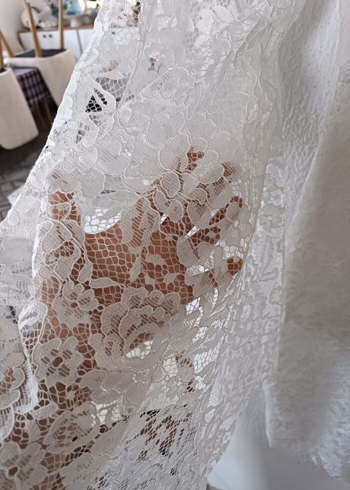 Dantelli nikah elbisesi  - Görsel 2