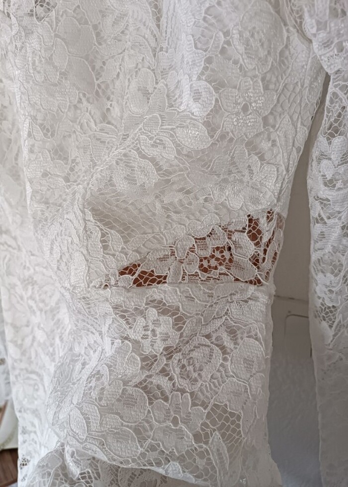 Dantelli nikah elbisesi  - Görsel 4