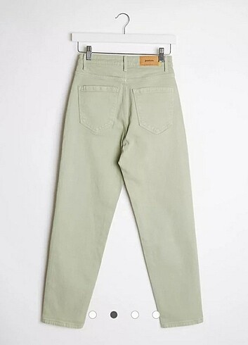Stradivarius Stradivarious yeşil jean