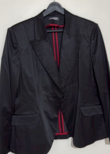 Siyah Düğmeli Kadın Ceket - Görsel 6