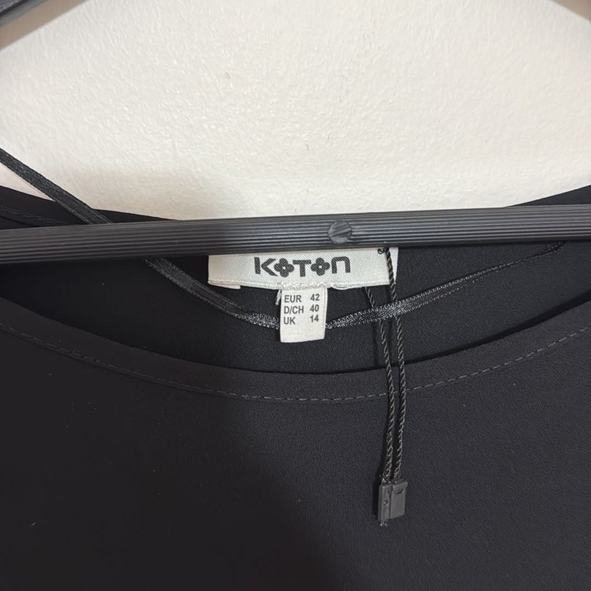 Siyah Uzun Kollu Tül Transparan Kadın Bluz - Görsel 2