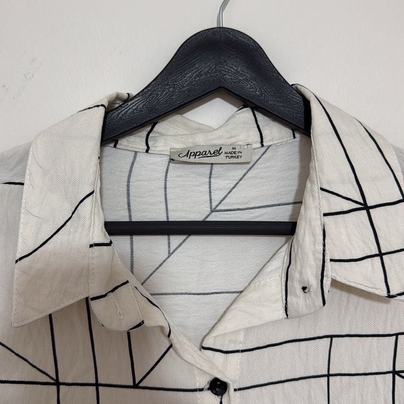 Kadın  Baskılı Uzun Kollu  Gömlek - Görsel 2