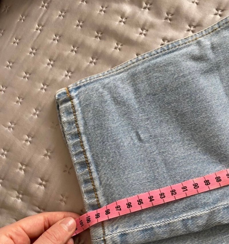 Zara Açık Mavi Rahat Kesim Denim Jean — görsel 5/6