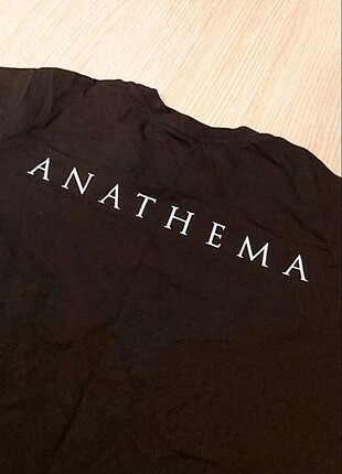 s Beden siyah Renk Anathema Rock Grup T-shirt.