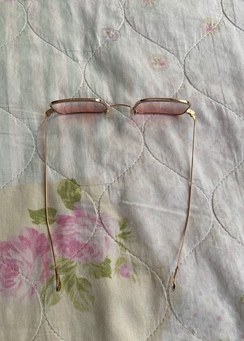 Bej Transparan Pastel Kadın Güneş Gözlüğü - Görsel 3