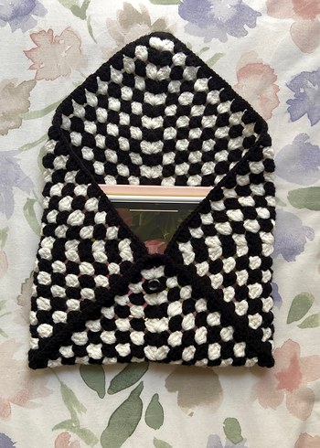 Örgü Tablet Çantası/ Çanta - Görsel 5