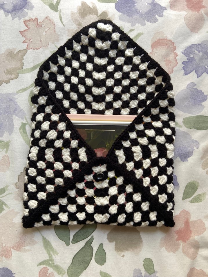 Örgü Tablet Çantası/ Çanta - Görsel 5