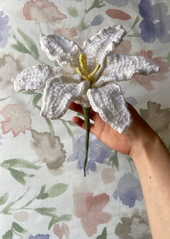 Örgü Zambak / Crochet Lilly