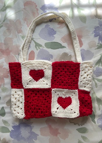 Kalpli Örgü Çanta - Görsel 4