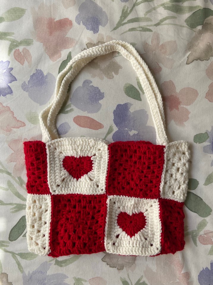 Kalpli Örgü Çanta - Görsel 3