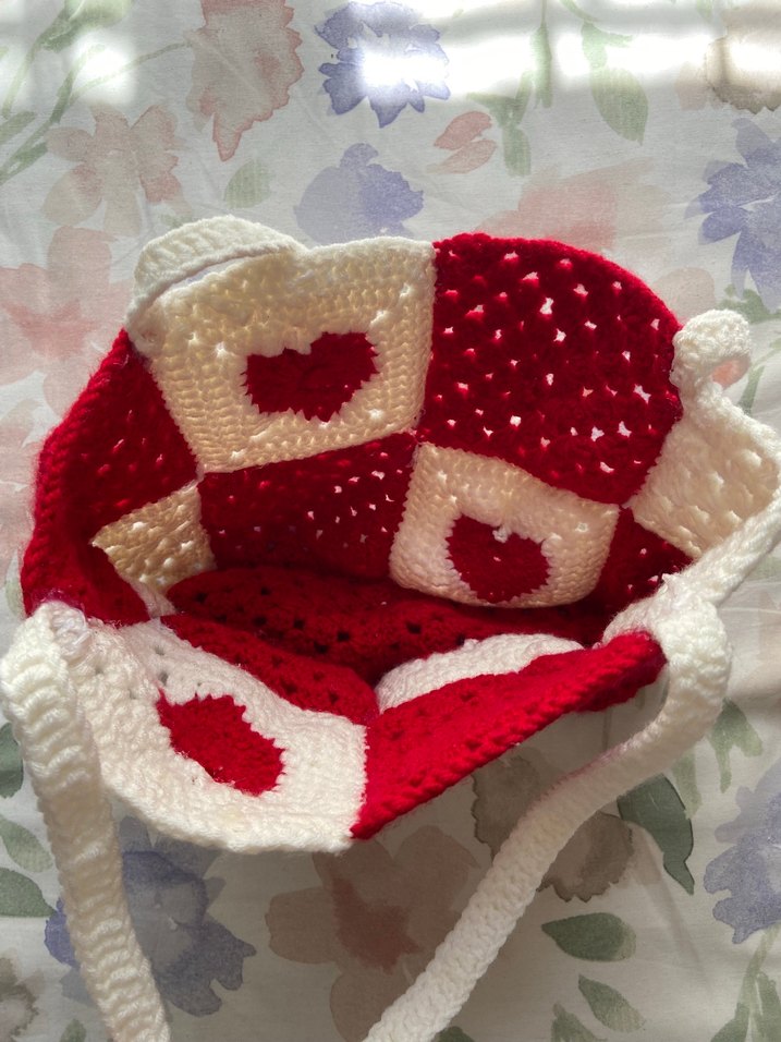 Kalpli Örgü Çanta - Görsel 5