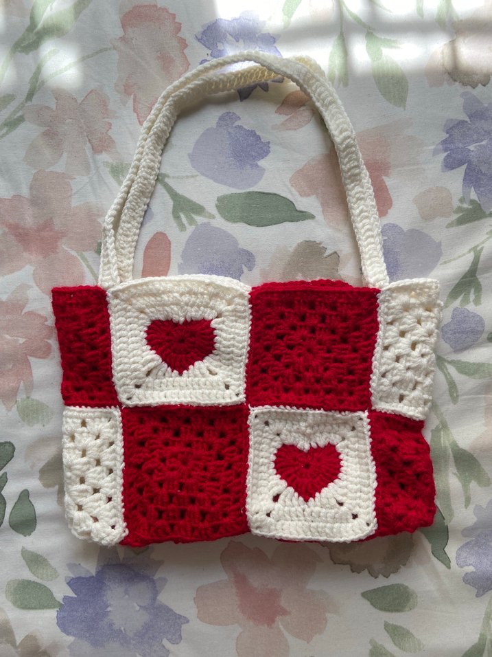 Kalpli Örgü Çanta - Görsel 4